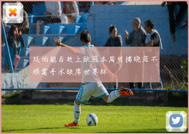 廷伯能否赶上欧冠本周将揭晓若不顺需手术缺席世界杯
