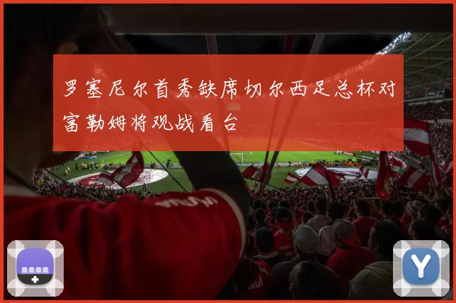 罗塞尼尔首秀缺席切尔西足总杯对富勒姆将观战看台